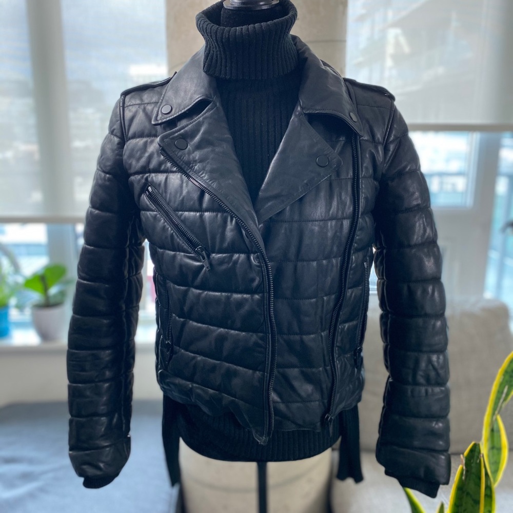 Alexander Wang x H&M Quilted Leather Jacket